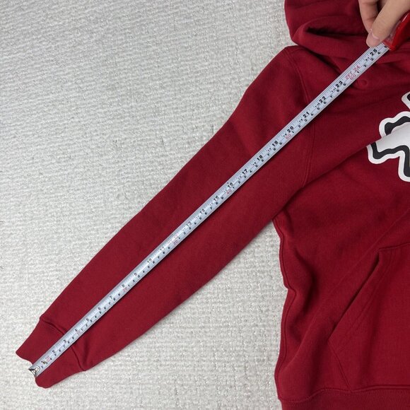 KANSAS CITY CHIEFS Hoodie Sweatshirt Men's Medium NFL Football Pullover Red - Picture 9 of 14